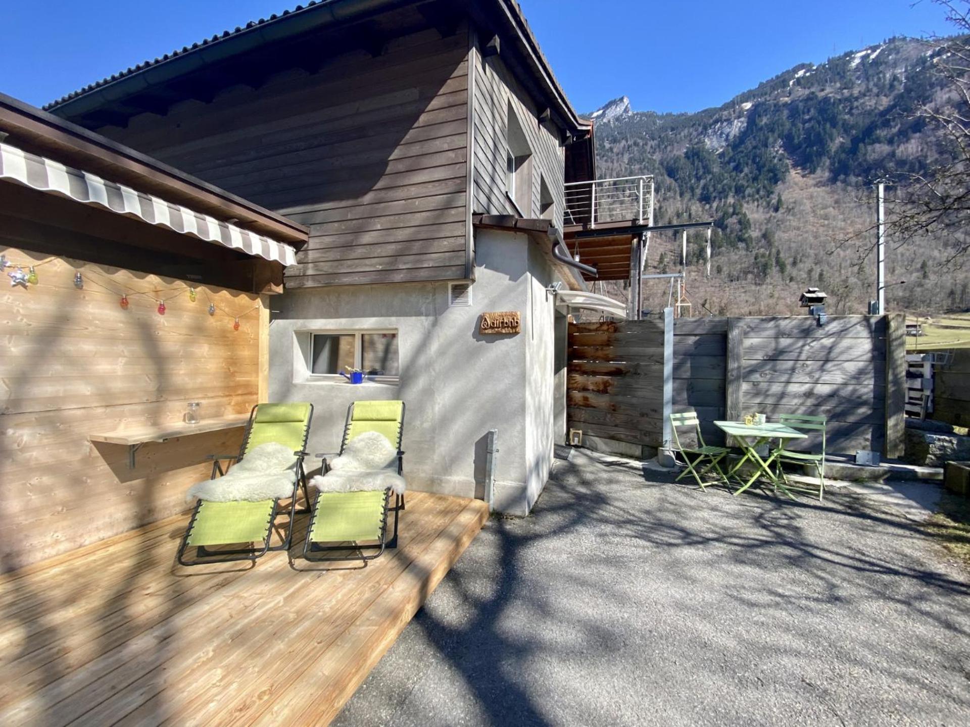 Apartment Mitten In Den Glarner Alpen Hot Tub & Alpenblick