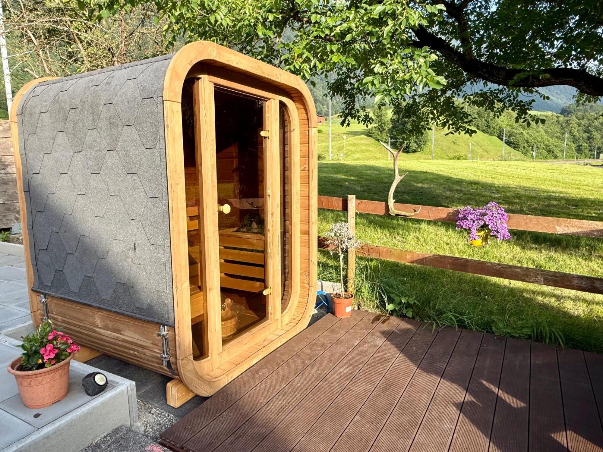 Apartment Mitten In Den Glarner Alpen Hot Tub & Alpenblick Glarus